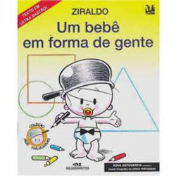 Capa de Um bebê em forma de gente - Ziraldo