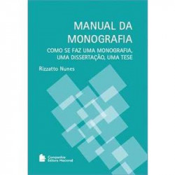 Capa de Manual da Monografia - Rizzatto Nunes