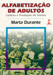 Capa de Alfabetização de adultos - Marta Durante