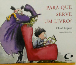 Capa de Para que serve um livro? - Chloé Legeay