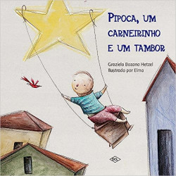 Capa de Pipoca, um carneirinho e um tambor - Graziela Bozano Hetzel