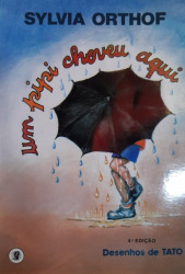 Capa de Um pipi choveu aqui - Sylvia Orthof