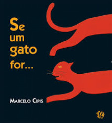 Capa de Se um gato for... - Marcelo Cipis