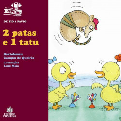 Capa de 2 patas e 1 tatu - Bartolomeu Campos de Queirós