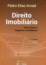 Capa de Direito Imobiliário - Pedro Elias Avvad