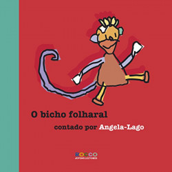 Capa de O bicho folharal - Angela Lago