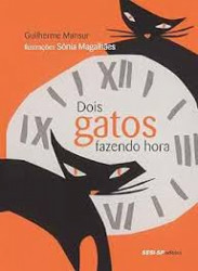 Capa de Dois gatos fazendo hora - Guilherme Mansur
