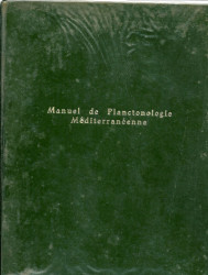 Capa de Manuel de Planctonologie Méditerranéene - TRÉGOUBOFF, Grégoire ROSE, Maurice