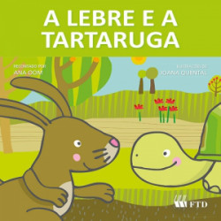 Capa de A Lebre e a Tartaruga - Ana Oom