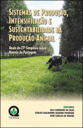 Capa de Sistemas de Produção, Intensificação e Sustentabilidade da Produção Animal - Sila Carneiro da Silva Carlos Guilherme Silveira Pedreira José Carlos de Moura