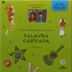 Capa de O Livro de Brincadeiras Musicais da Palavra Cantada - Sandra Peres e Paulo Tatit