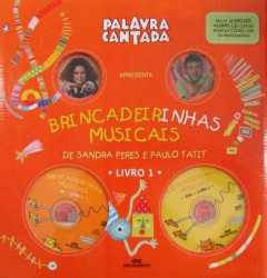 Capa de Brincadeirinhas Musicais - Volume 1 - Sandra Peres e Paulo Tatit