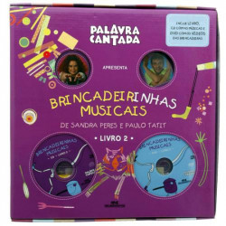 Capa de Brincadeirinhas Musicais - Volume 2 - Sandra Peres e Paulo Tatit