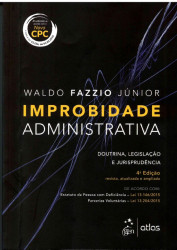 Capa de Improbidade Administrativa - Waldo Fazzio Júnior