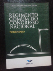 Capa de Regimento Comum do Congresso Nacional - Luiz Cladio Alves dos Santos