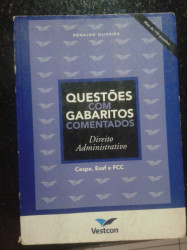 Capa de Direito administrativo - Ronaldo Oliveira
