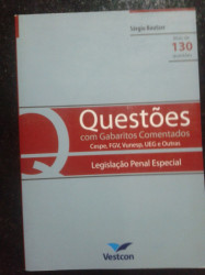 Capa de Questões com Gabaritos Comentados - Sérgio Bautzer