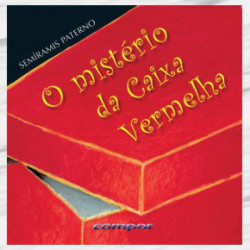 Capa de O mistério da caixa vermelha - Semíramis Paterno