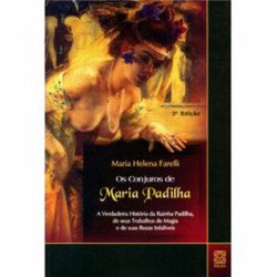 Capa de Os conjuros de Maria Padilha - Maria Helena Farelli