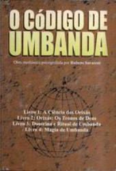 Capa de O código de umbanda livro 1 - Rubens Saraceni