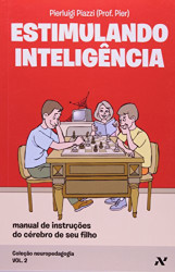 Capa de Estimulando inteligênca - Pierluigi Piazzi - Prof. Pier