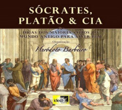 Capa de Sócrates, Platão & cia. - Heródoto Barbeiro