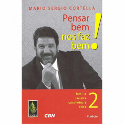 Capa de Pensar bem nos faz bem! Volume 2 - Mario Sérgio Cortella
