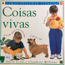 Capa de Coisas vivas - David Evans; Claudette Williams