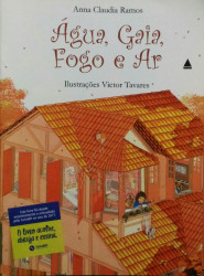 Capa de Água, gaia, fogo e ar - Anna Cláudia Ramos