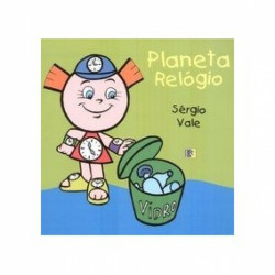 Capa de Planeta Relógio - Sérgio Vale