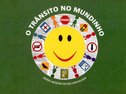 Capa de O trânsito no Mundinho - Ingrid Biesemeyer Bellinghausen