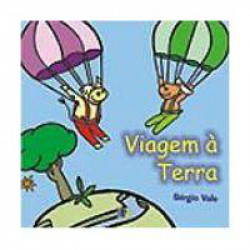 Capa de Viagem à Terra - Sérgio Vale