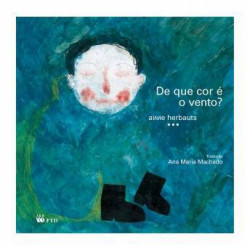 Capa de De que cor é o vento? - Anne Herbauts