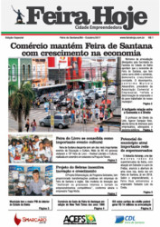 Capa de JORNAL Feira Hoje - 