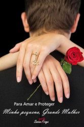 Capa de Para amar e Proteger - Minha pequena, Grande Mulher - Simone Fraga