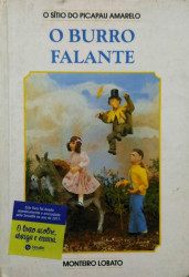 Capa de O burro falante - Monteiro Lobato
