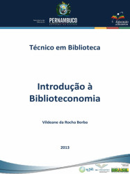 Capa de Impresso técnico em biblioteca - Vildeane da Rocha Borba