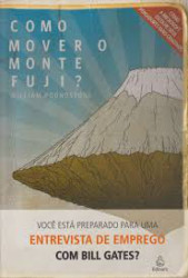 Capa de Como mover o monte fuji - Willian Poundstone