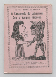 Capa de Casamento do lobisomem com a vampira feiticeira - 