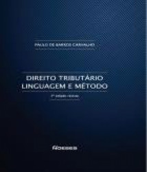 Capa de Direito tributário - Paulo de Barros Carvalho