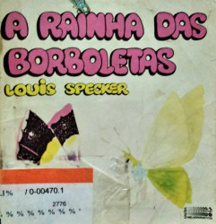 Capa de A Rainha das Borboletas - Louis Specker
