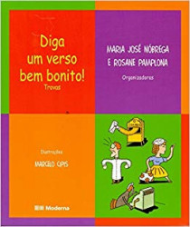 Capa de Diga um verso bem bonito! - Maria Jose Nobrega; Roseane Pamplona