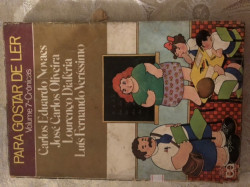 Capa de Para gostar de ler volume 7 - Carlos Eduardo de Novaes; José Carlos Oliveira; Lourenço Diaferia; Luis Fernando Veríssimo