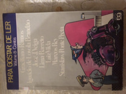 Capa de Para gostar de ler volume 8 - Graciliano ramos; Ignácio de Loyola Brandao; José J Veiga; Lima Barreto; Luiz Vilela; Marcos Reis; Stanislau Ponte Preta