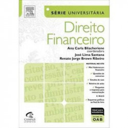Capa de Direito Financeiro - José Lima Santana, Renato Jorge Brown Ribeiro, Ana Carla Bliacheriene