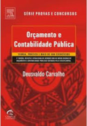 Capa de Orçamento e Contabilidade Pública - Deusvaldo Carvalho