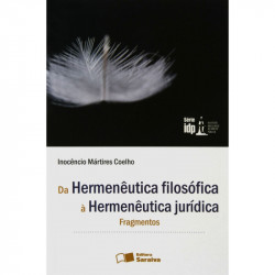 Capa de Da Hermenêutica filosófica à Hermenêutica juridica - Inocêncio mártires Coelho