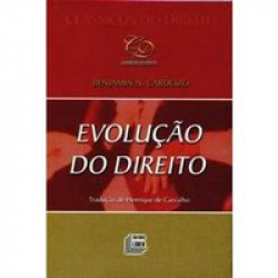 Capa de Evolução do Direito - Benjamin N. Cardozo