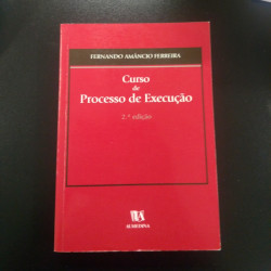 Capa de Curso de Processo de Execução - Fernando Amâncio Ferreira