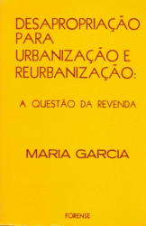 Capa de Desapropriação para Urbanização e Reurbanização - Maria Garcia